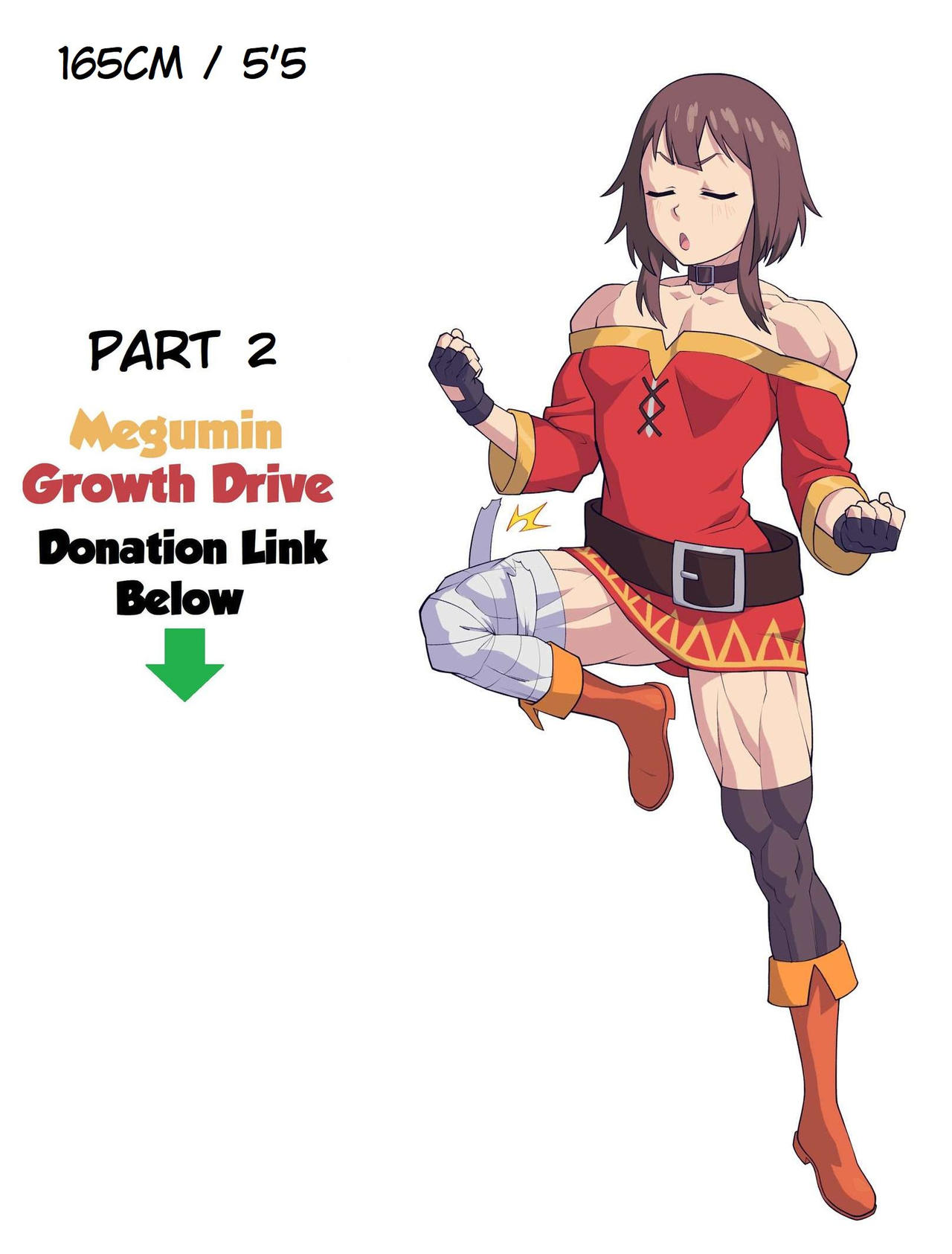 Megumin Hyperdistorted Megumin Part 2 by Ablox on DeviantArt