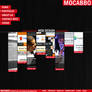 'Mocabbo' Portfolio Page.