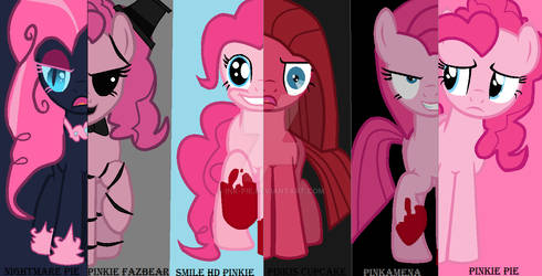 Speedpaint) Evil sides of Pinkie Pie