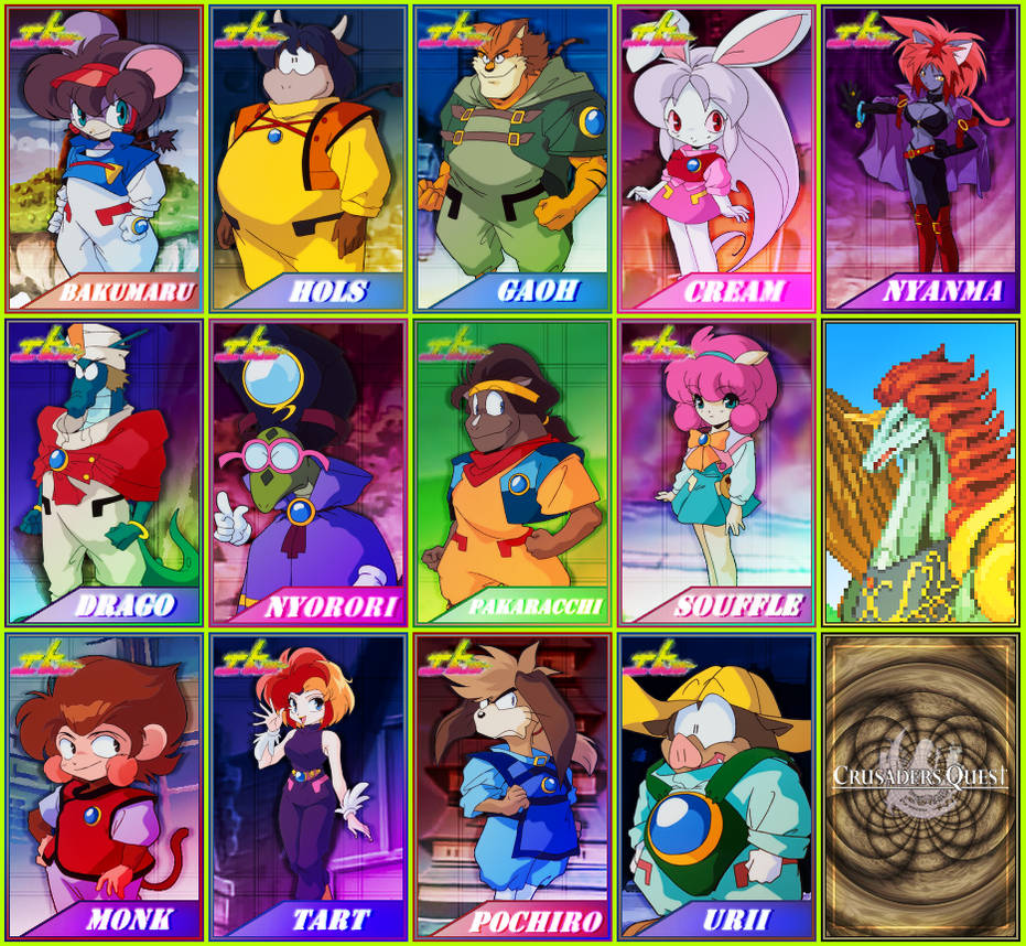 Crusaders Quest Card - Eto Rangers Collection by kobaiy7598 on DeviantArt