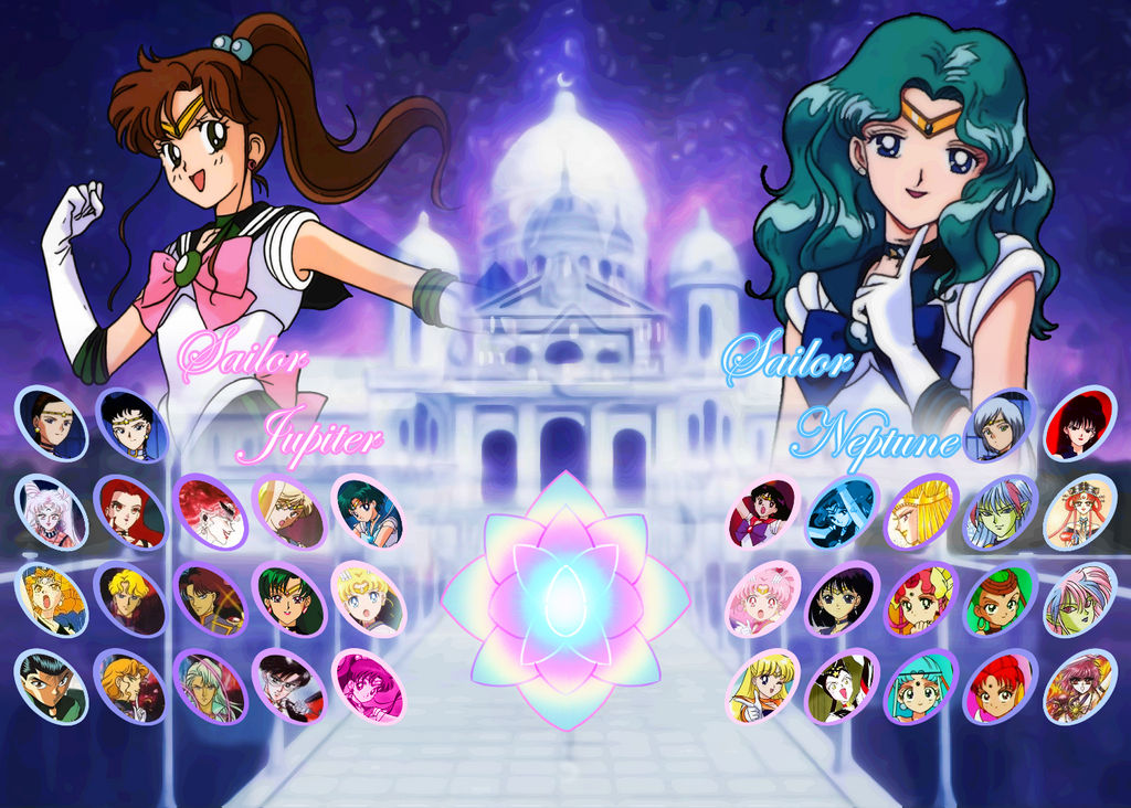 Sailor Moon Fighting Game Roster by kobaiy7598 on DeviantArt