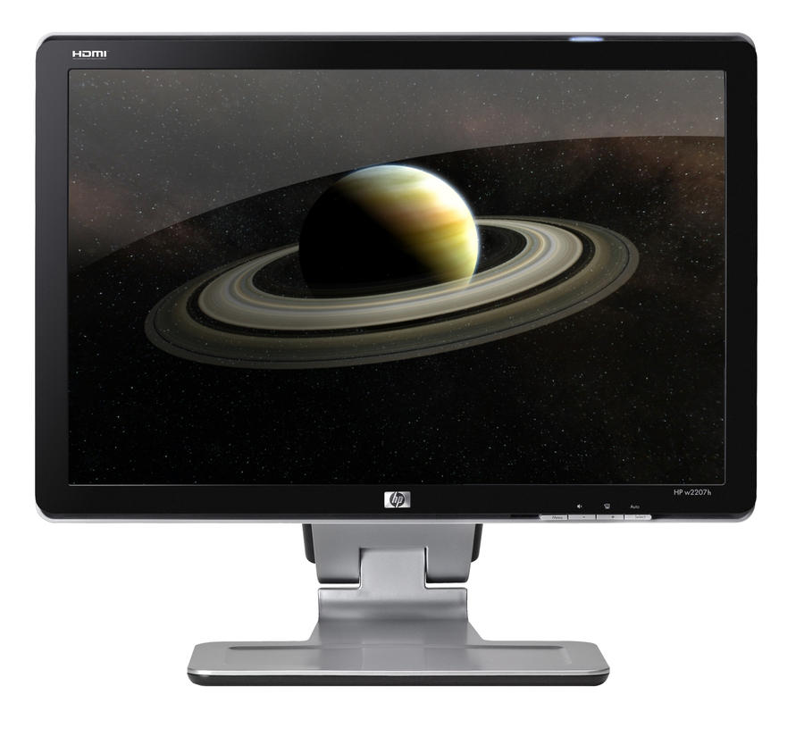 Saturn in monitor