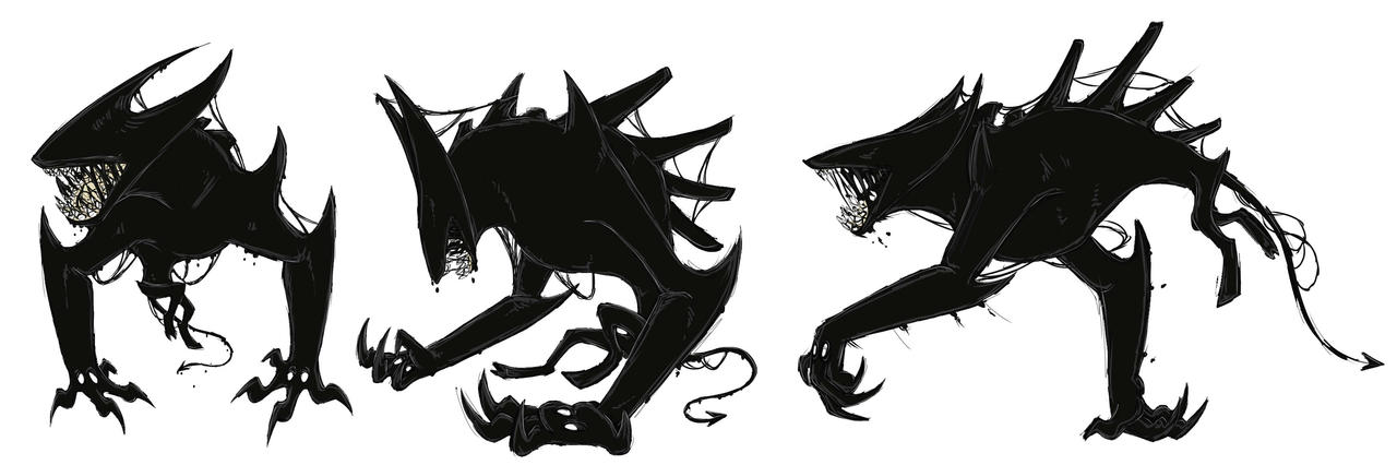 .:Lovely inky Beast:. by Kryptangel on DeviantArt