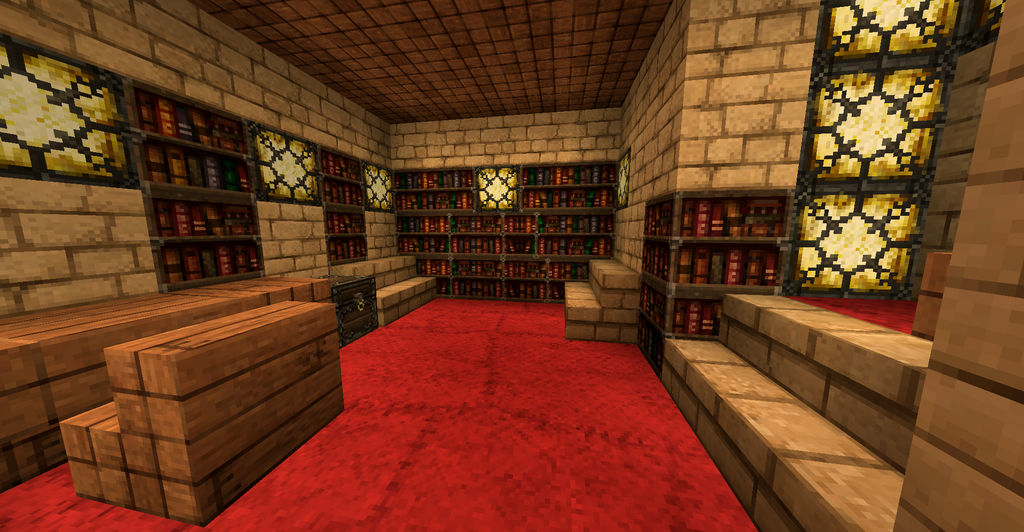 Minecraft Library by AprilSilverWolf on DeviantArt