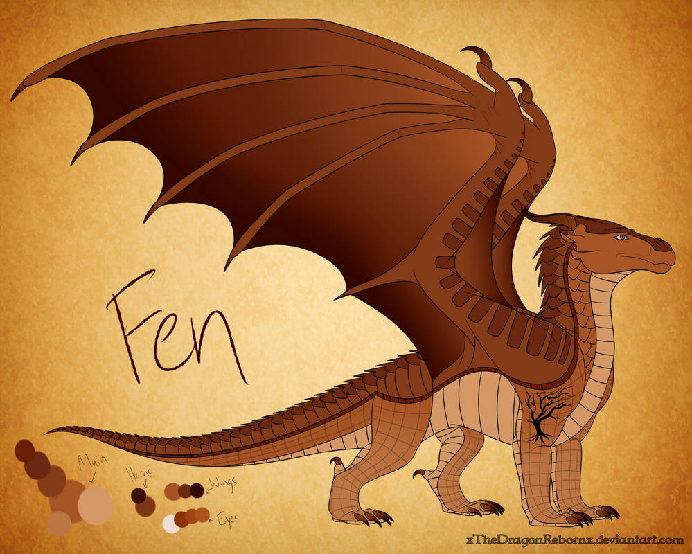 Fen Reference Sheet by AprilSilverWolf on DeviantArt