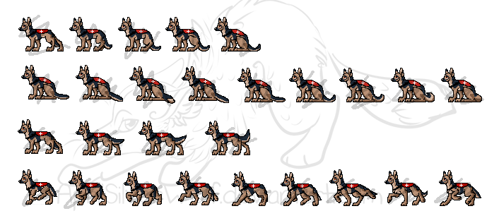 Reference Dog Animation Sheet by AprilSilverWolf on DeviantArt Reference Dog Animation Sheet by AprilSilverWolf on DeviantArt