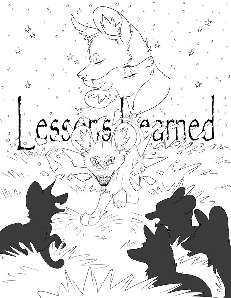 Title Page Chapter 1 Lineart by AprilSilverWolf on DeviantArt