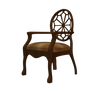 cut-out chair stock side png