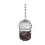 hanging birdcage 3d png