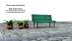 Bench Seat pre-made Background