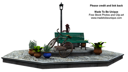 Sit at the center of town png by madetobeunique