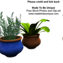 free 3d plants, pots n pottery