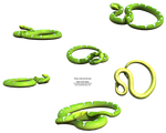 Green Snakes in the Grass