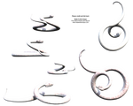 White Python Snake Curling up