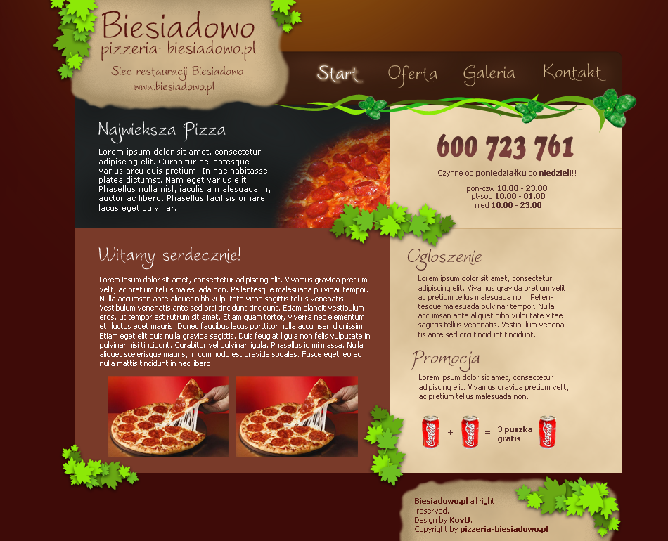 Pizzeria Design