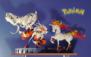 Arcanine and Rapidash