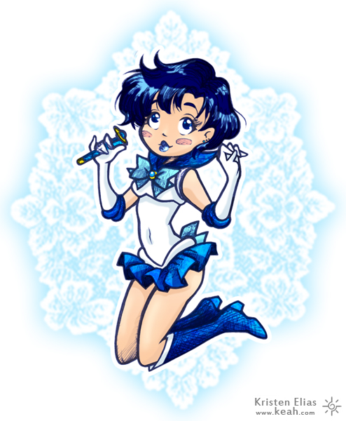 Sketchy Senshi - Sailor Mercury