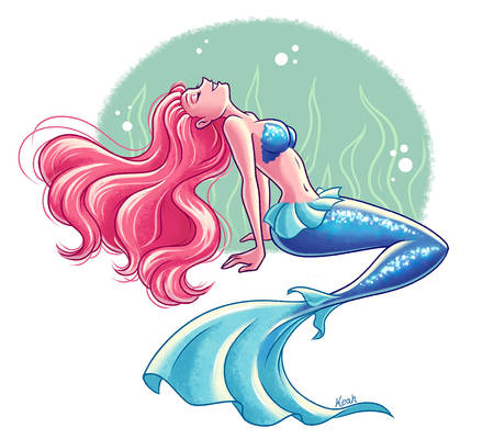 Mermay: Pink and Teal