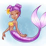 Mermay: Purple and Gold