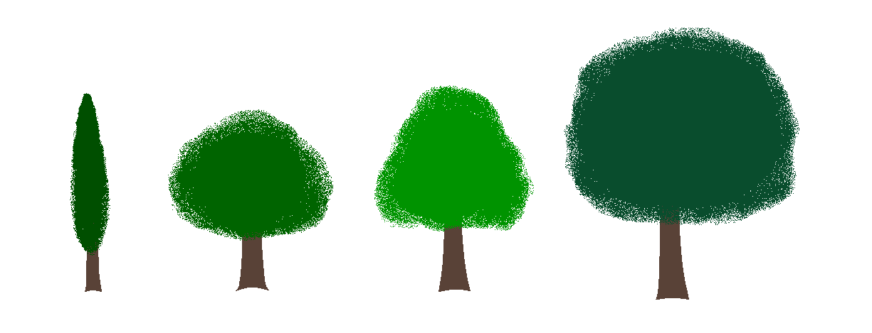 Deciduous Tree Sprite Sheet (free to use) by GreyhoundProductions on ...