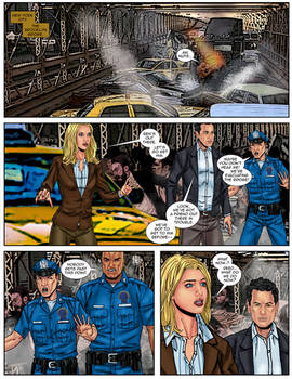 Fantastic 4 - Panic on the Bridge (Page 1)