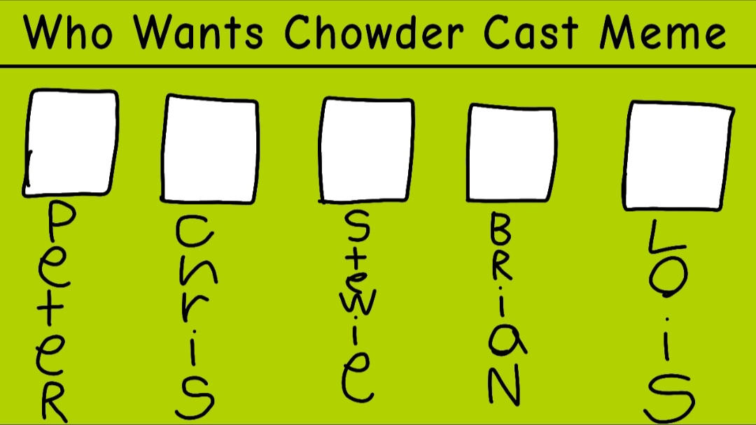 Who wants chowder cast meme! D by TankTheMouse on DeviantArt