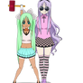 pastel goth girls