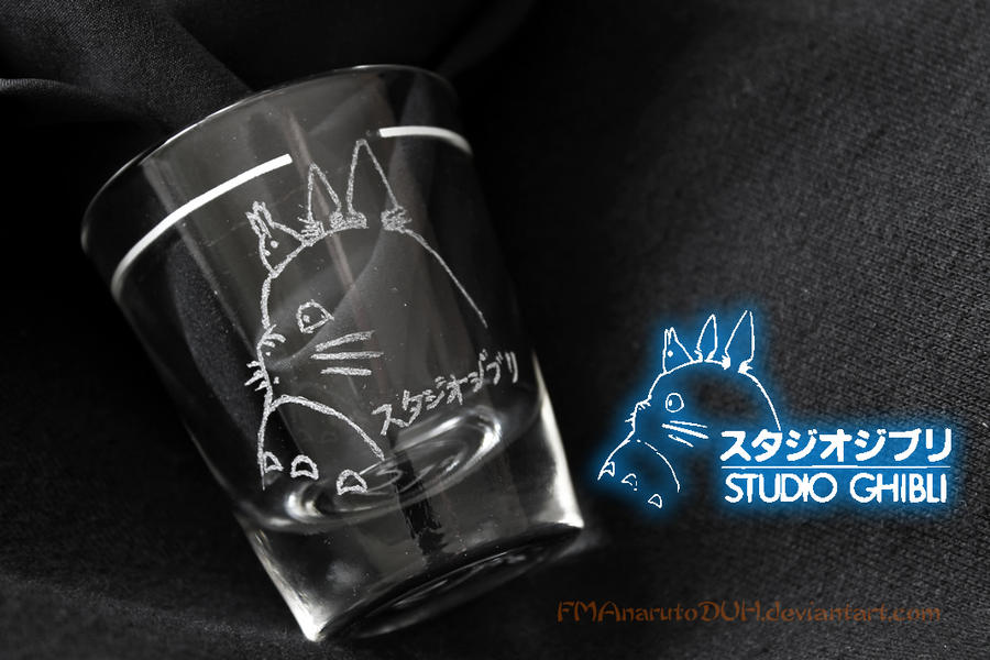 Studio Ghibli shot glass