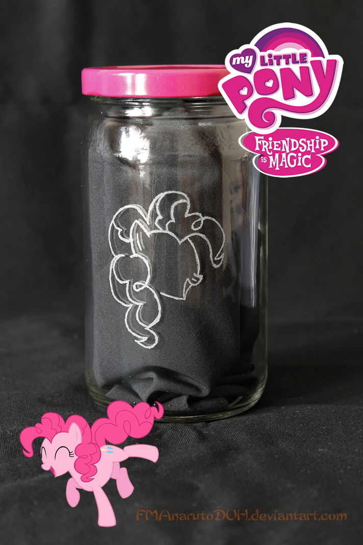 * Pinkie Pie head jar