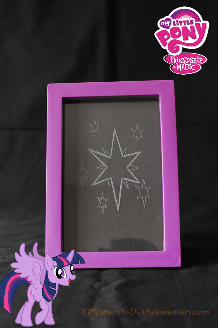 Twilight Sparkle cutie mark frame