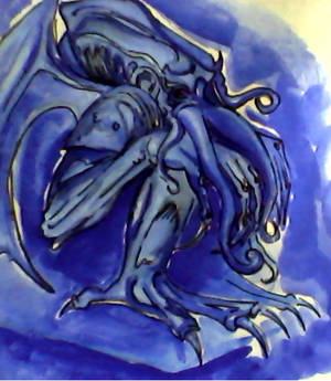 Cthulhu in Blue