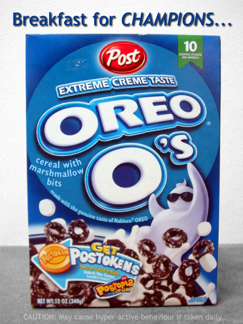 Oreo cereals