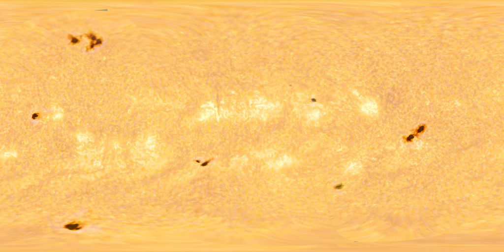 Sun texture map by Planetmapmaker on DeviantArt
