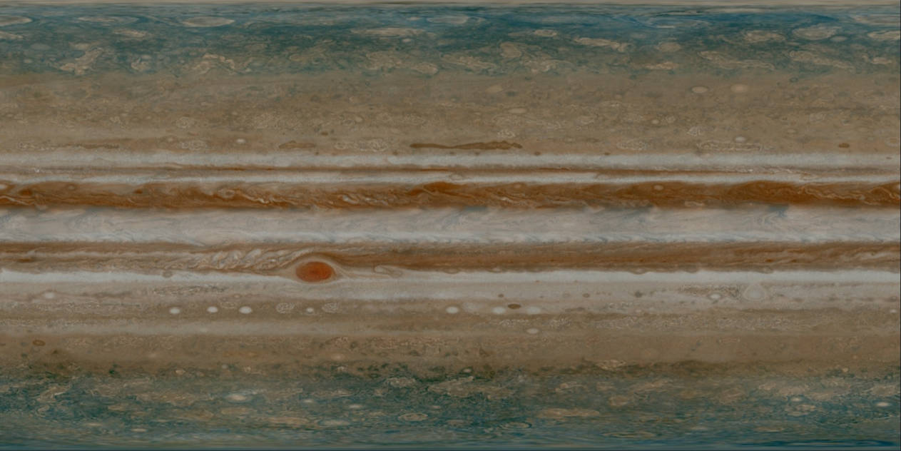 Jupiter texture map by Planetmapmaker on DeviantArt