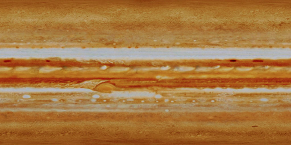 Jupitor Texture Jupiter texture map remastered by Planetmapmaker on DeviantArt