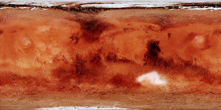 Mars texture map by Planetmapmaker on DeviantArt