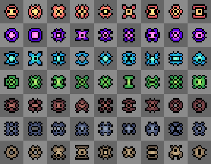 8 Bit Bullets Bullet Pixel 8x8 part 1 by blackdragon1727 on DeviantArt