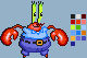 ModGen Mr Krabs (recolor/reshaded)