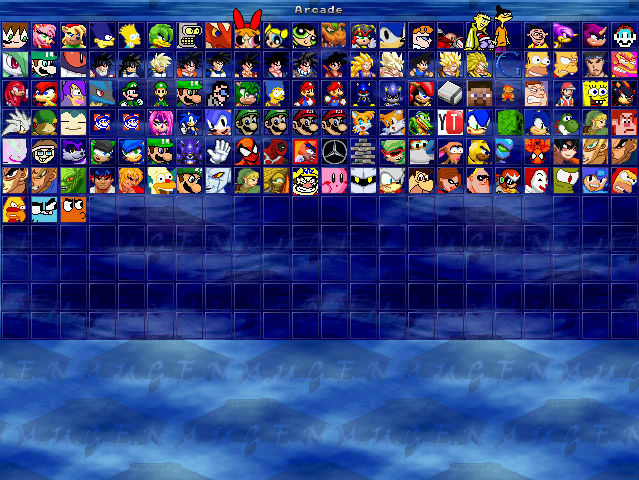 my mugen roster of 12 6 15 by TheGoku7729 on DeviantArt