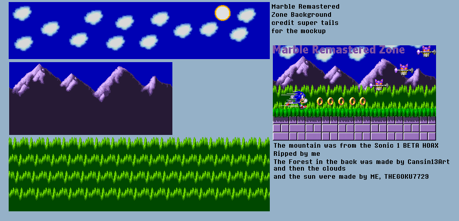 My Marble Layouts on Sonic 1 SMS REMAKE!! by HidroGeniuns on DeviantArt