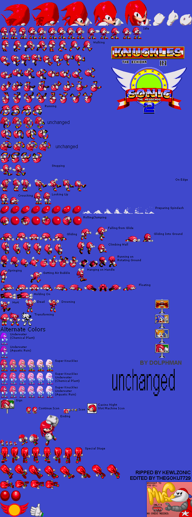 S2 Styled Mania Knuckles by TheGoku7729 on DeviantArt