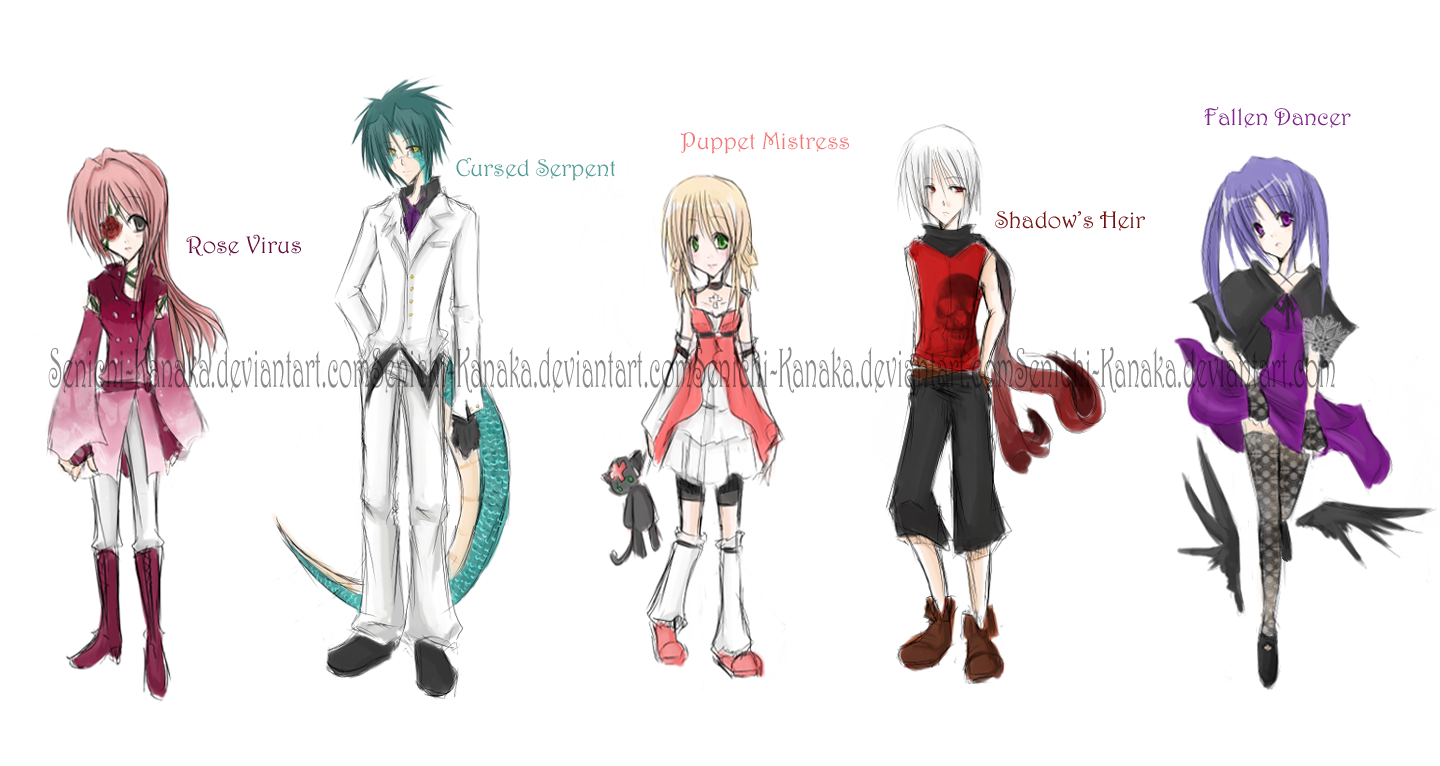 Character Design Sheet One By Senichi Kanako On Deviantart Character Design Sheet One By Senichi Kanako On Deviantart