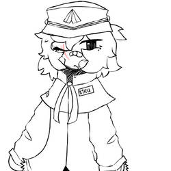 kiru in uniform (uniform design by ribo)