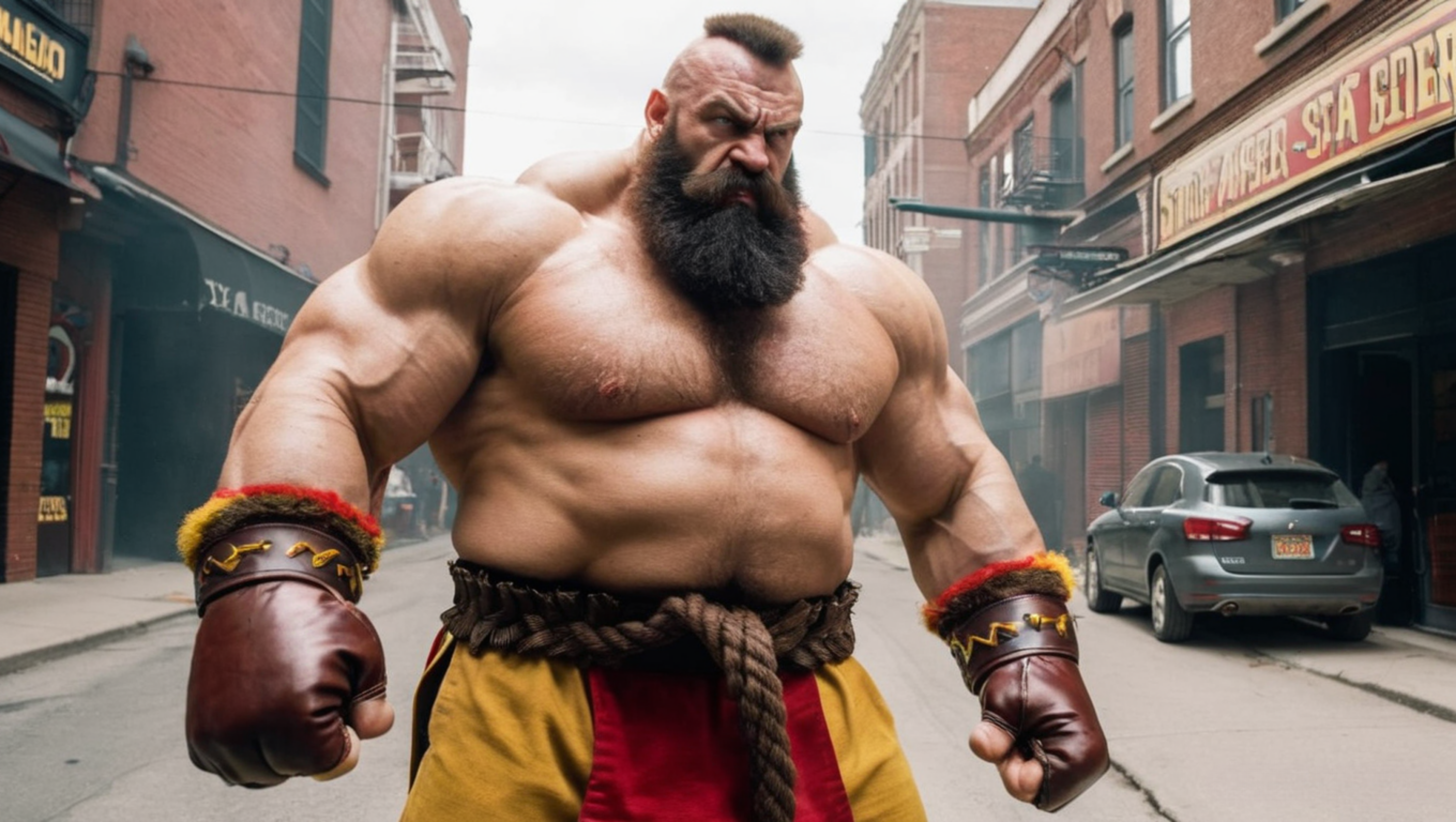 Street Fighter 5 Zangief Costume Concept 1 out of 1 image gallery