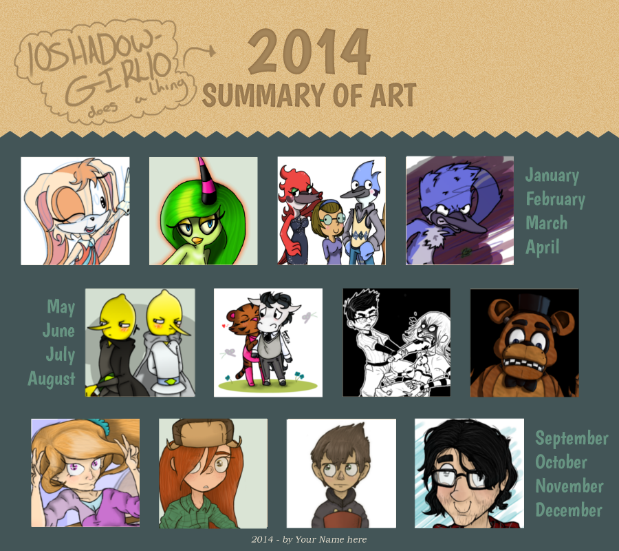 2014 Art summary thing