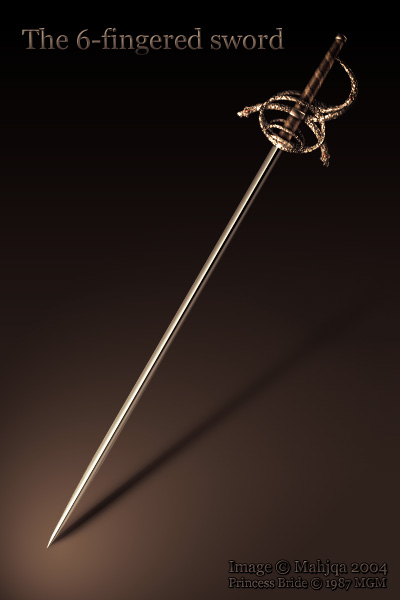 The six-fingered sword