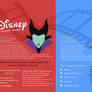 Disney Character Designs - Magazine Layout