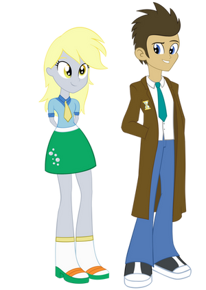 The Time Lord and the Equestrian Girl