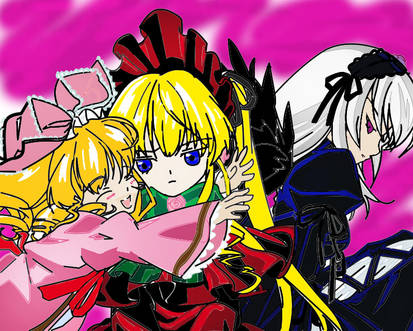 Hinaichigo, Shinku y Suigintou