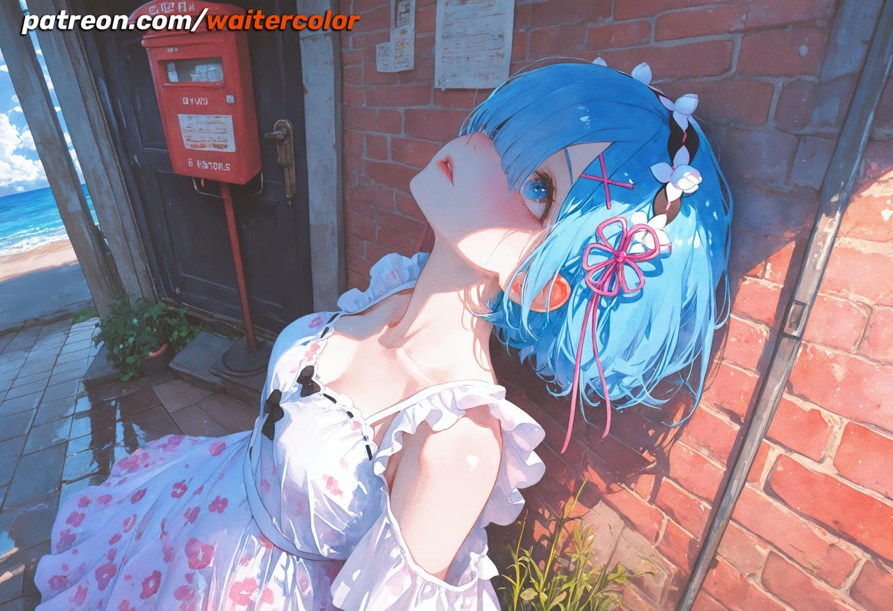 Rem Character Design Rem by wAItercolor on DeviantArt